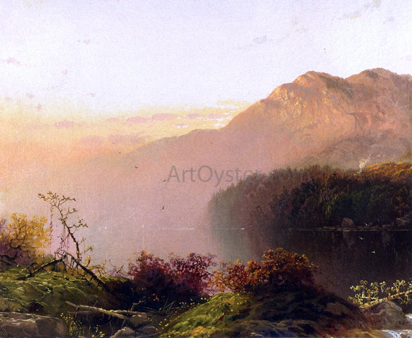  Charles H Chapin Morning in the Lake - Canvas Art Print