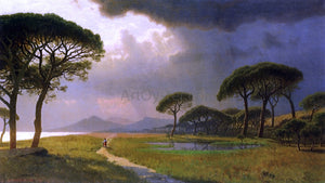  William Stanley Haseltine Morning Light, Roman Campagna - Canvas Art Print