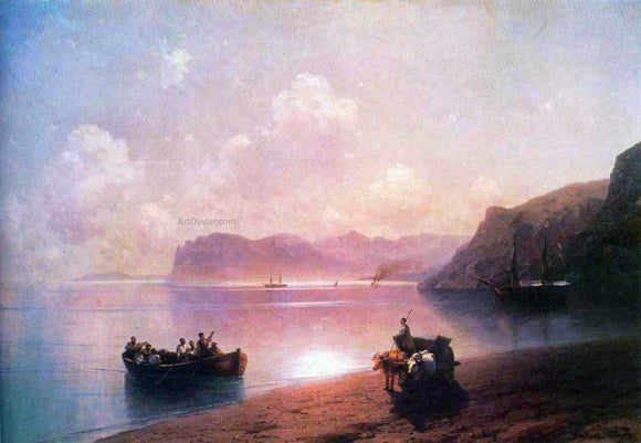  Ivan Constantinovich Aivazovsky Morning on a Sea - Canvas Art Print