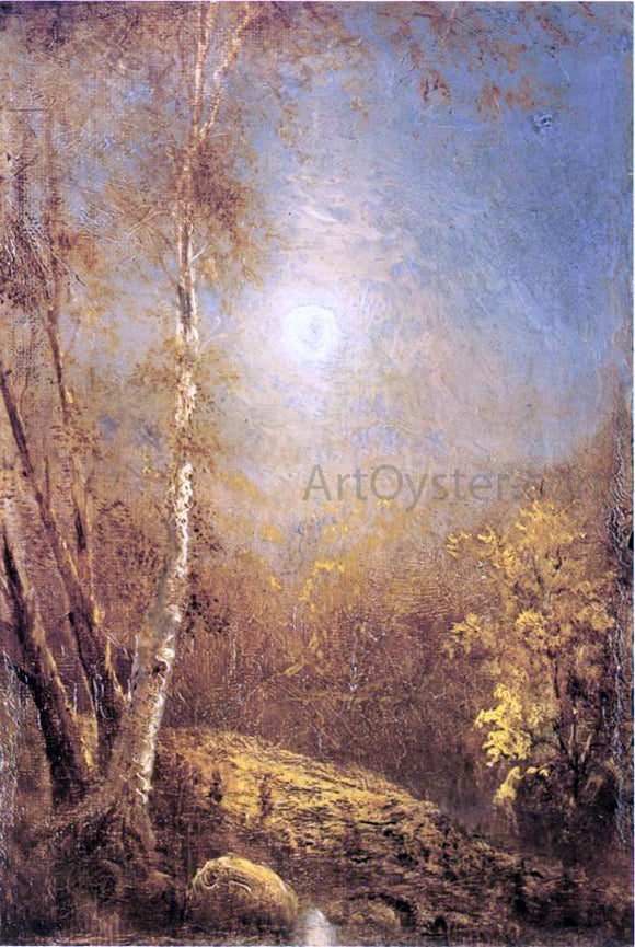  Louis Remy Mignot Morning Sun in Autumn - Canvas Art Print