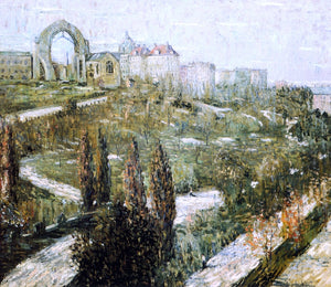  Ernest Lawson Morningside Heights - Canvas Art Print