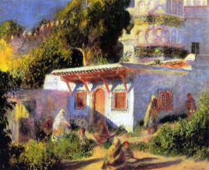  Pierre Auguste Renoir A Mosque in Algiers - Canvas Art Print