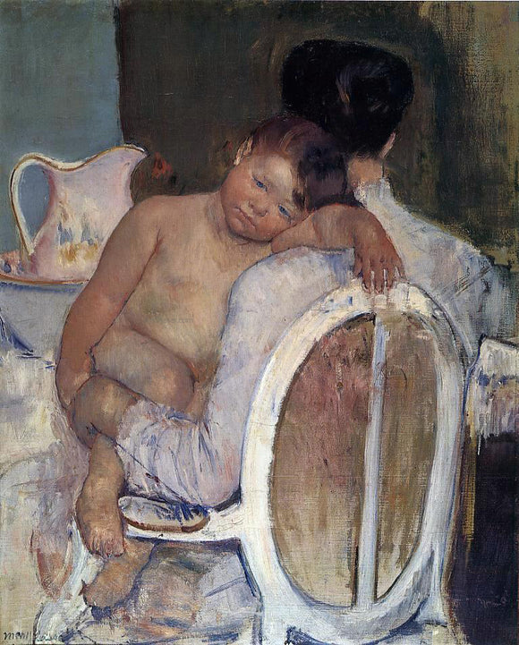  Mary Cassatt Mother Holding a Child in Her Arms - Canvas Art Print