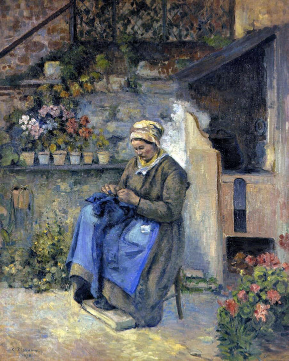  Camille Pissarro Mother Jolly - Canvas Art Print