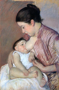  Mary Cassatt Motherhood - Canvas Art Print