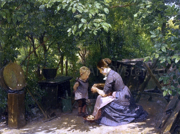  Edvard Petersen Mother's Little Helper - Canvas Art Print