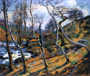  Armand Guillaumin Moulin Bouchardon, Crozant - Canvas Art Print