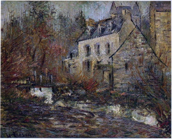  Gustave Loiseau Moulin Simondou a Pont Aven - Canvas Art Print