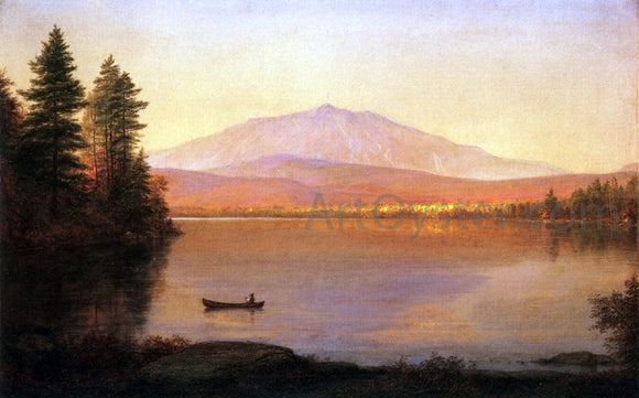  Frederic Edwin Church Mount Katahdin from Millinocket Camp - Canvas Art Print
