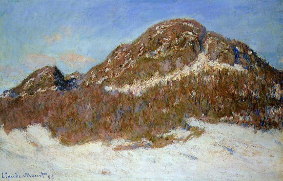  Claude Oscar Monet Mount Kolsaas - Canvas Art Print