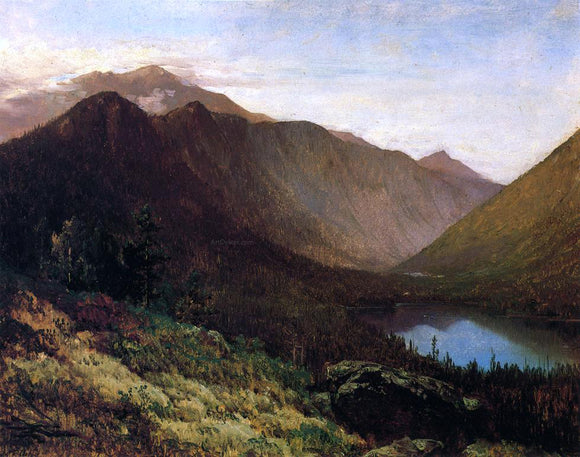  Thomas Hill Mount Lafayette, Franconia Notch, New Hampshire - Canvas Art Print