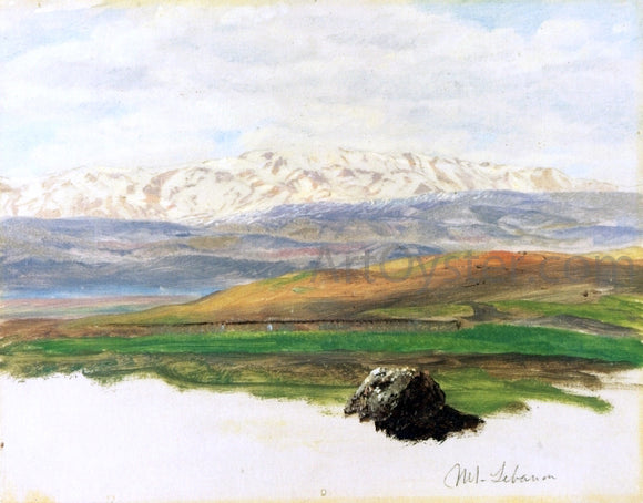  Frederic Edwin Church Mount Lebanon - Canvas Art Print