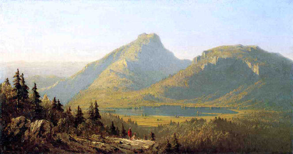  Sanford Robinson Gifford Mount Mansfield - Canvas Art Print