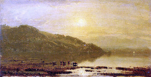  Sanford Robinson Gifford Mount Merino - Canvas Art Print