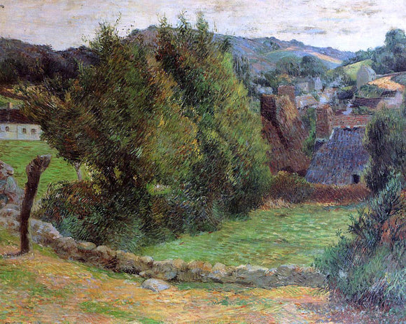  Paul Gauguin Mount Sainte-Marguerite from near the Presbytery - Canvas Art Print