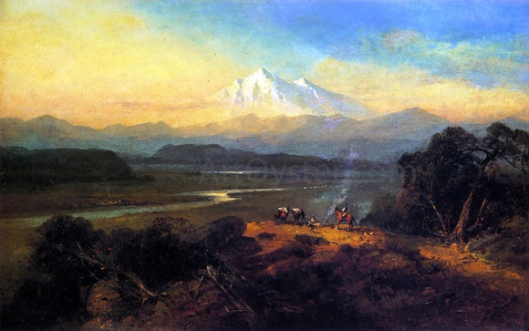  Andrew W Melrose Mount Shasta, California - Canvas Art Print
