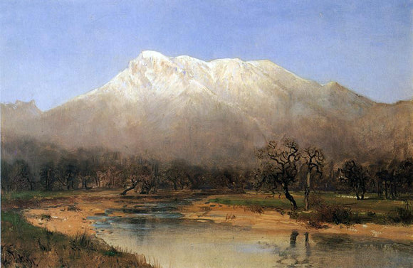  Thomas Hill Mount St. Helena, Napa Valley - Canvas Art Print