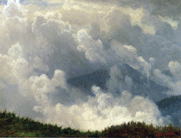  Albert Bierstadt Mountain Mist - Canvas Art Print