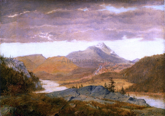  Alexander Helwig Wyant Mountain Vista - Canvas Art Print