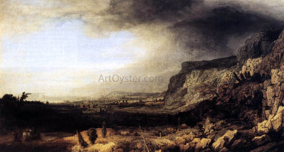  Hercules Seghers Mountainous Landscape - Canvas Art Print