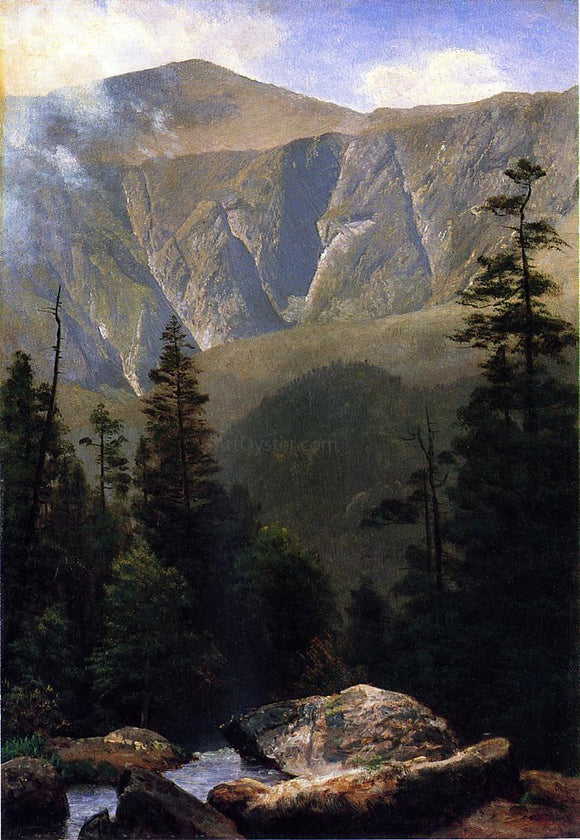  Albert Bierstadt Mountainous Landscape - Canvas Art Print
