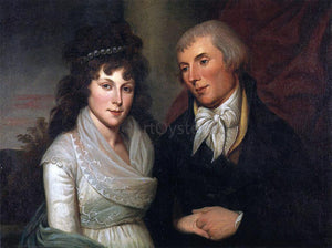  Charles Willson Peale Mr. and Mrs. Alexander Robinson - Canvas Art Print