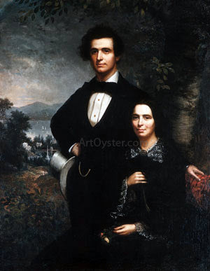  Theodore E Pine Mr. and Mrs. Daniel T. MacFarlan - Canvas Art Print
