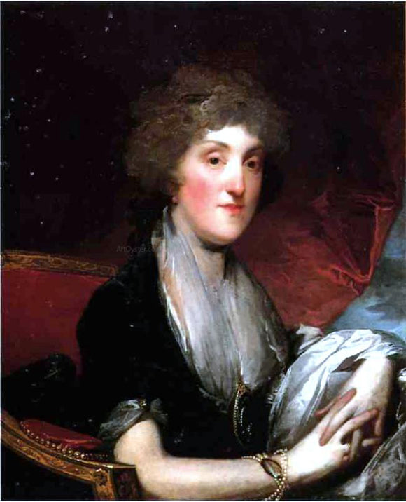  Gilbert Stuart Mrs. Alexander James Dallas, nee Arabella Maria Smith - Canvas Art Print