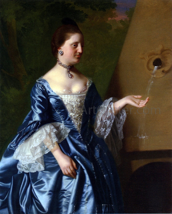 John Singleton Copley Mrs. Alice Hooper - Canvas Art Print
