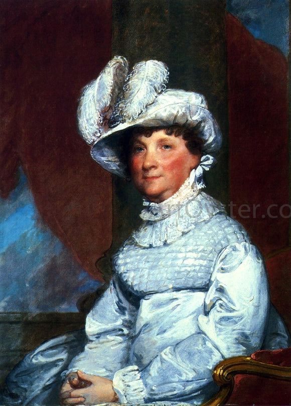  Gilbert Stuart Mrs. Barney Smith - Canvas Art Print