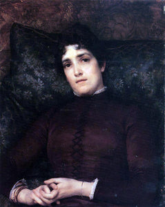  Sir Lawrence Alma-Tadema Mrs. Frank D. Millet - Canvas Art Print