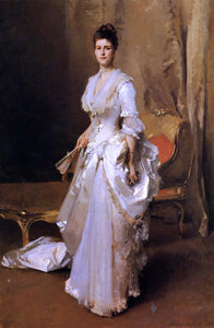  John Singer Sargent Mrs. Henry White (Margaret [Daisy] Stuyvesant Rutherford) - Canvas Art Print