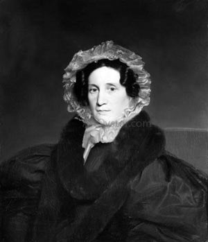  Charles Cromwell Ingham Mrs. Luman Reed - Canvas Art Print