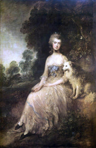  Thomas Gainsborough Mrs. Mary Robinson ("Perdita") - Canvas Art Print