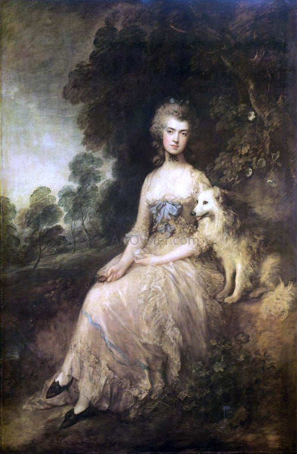  Thomas Gainsborough Mrs. Mary Robinson (