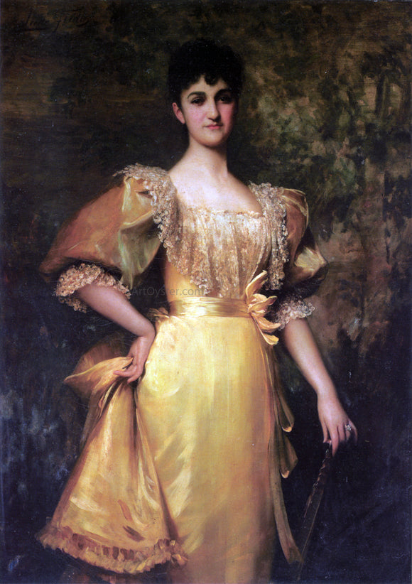  Luke Fildes Mrs Pantia Ralli - Canvas Art Print
