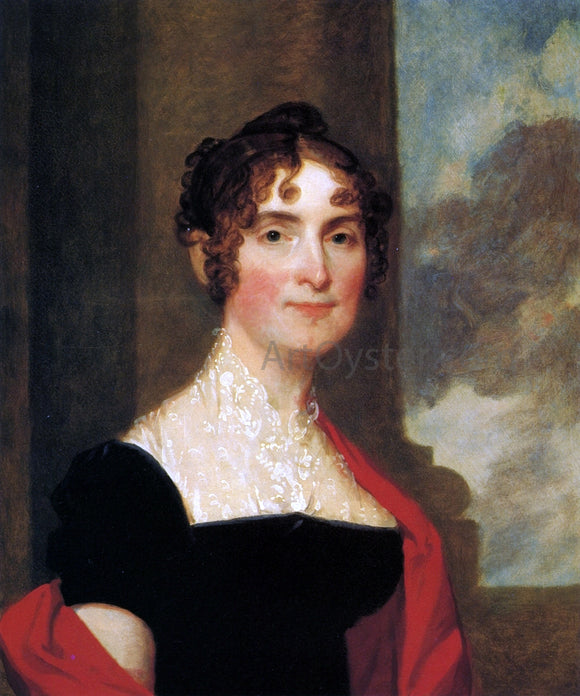 Gilbert Stuart Mrs. Polly Hooper - Canvas Art Print