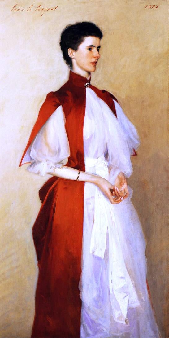  John Singer Sargent Mrs. Robert Harrison - Canvas Art Print