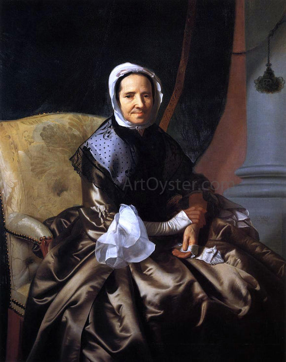  John Singleton Copley Mrs. Thomas Boylston (Sarah Morecock) - Canvas Art Print