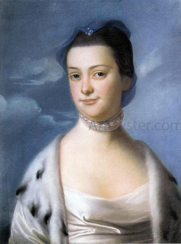  John Singleton Copley Mrs. William Turner (Ann Dumaresq) - Canvas Art Print