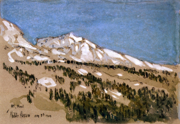 Frederick Childe Hassam Mt. Hood (Oregon) - Canvas Art Print