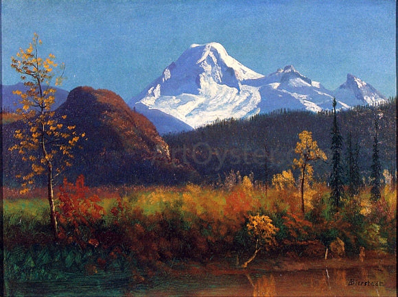  Albert Bierstadt Mt. Rainier from the Southwest - Canvas Art Print