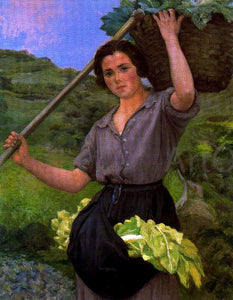  Ignacio Diaz Olano Mujer del Campo - Canvas Art Print