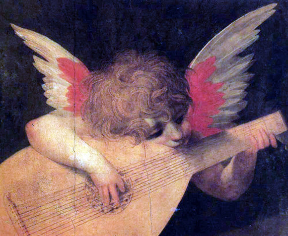  Rosso Fiorentino A Musician Angel - Canvas Art Print