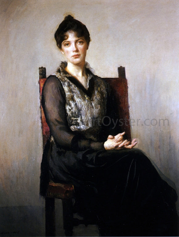  Edmund Tarbell My Daughter Josephine - Canvas Art Print