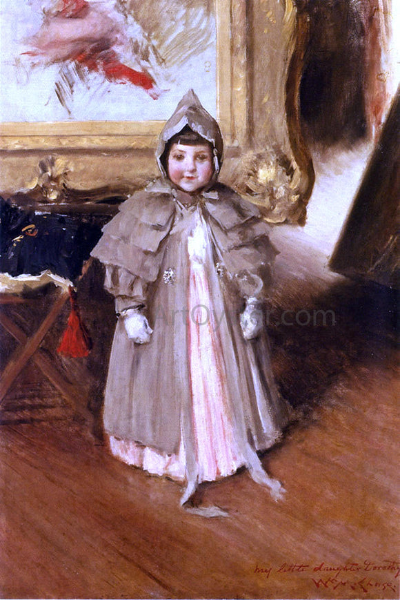 William Merritt Chase My Little Daughter Dorothy - Canvas Art Print