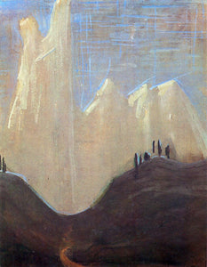  Mikalojus Ciurlionis My Road I - Canvas Art Print