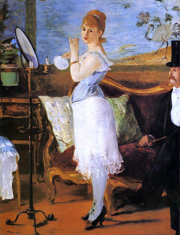  Edouard Manet Nana - Canvas Art Print