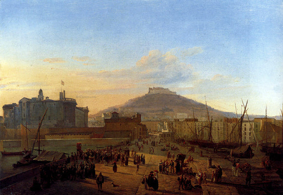  Frans Vervloet Napoli, da Toledo - Canvas Art Print