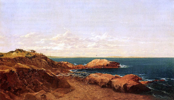  John Frederick Kensett Narragansett Coast - Canvas Art Print